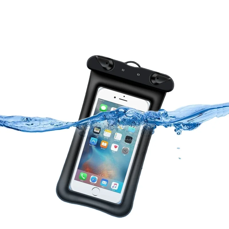 

Factory Wholesale Price Waterproof Floating Phone Pouch/Case Dry Beach Bag, Orange/green/white/black/blue/pink