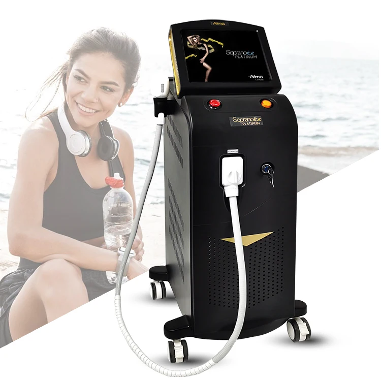 

2020 Alma laser diode 755 808 1064nm 3 wavelength alma soprano ice platinum diode laser hair removal machine 1064nm laser diode