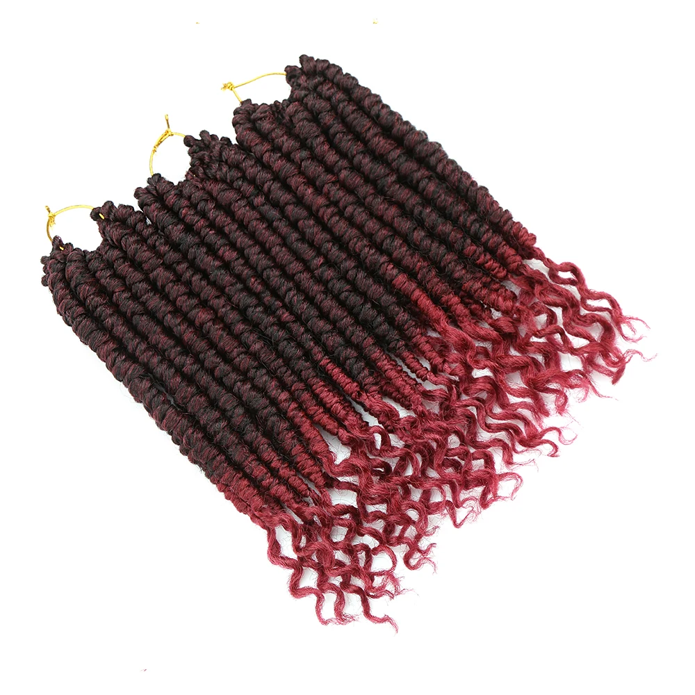

12 inches wholesale afro crochet braiding nubian fluffed colorful jumbo price in kenya spring twist hair synthetic