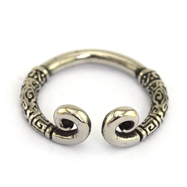 Black Myth Wukong Inspired Buddhism Creative Design Gold Plated Stainless Steel Tightening Headband Unisex Wedding Band Ring
