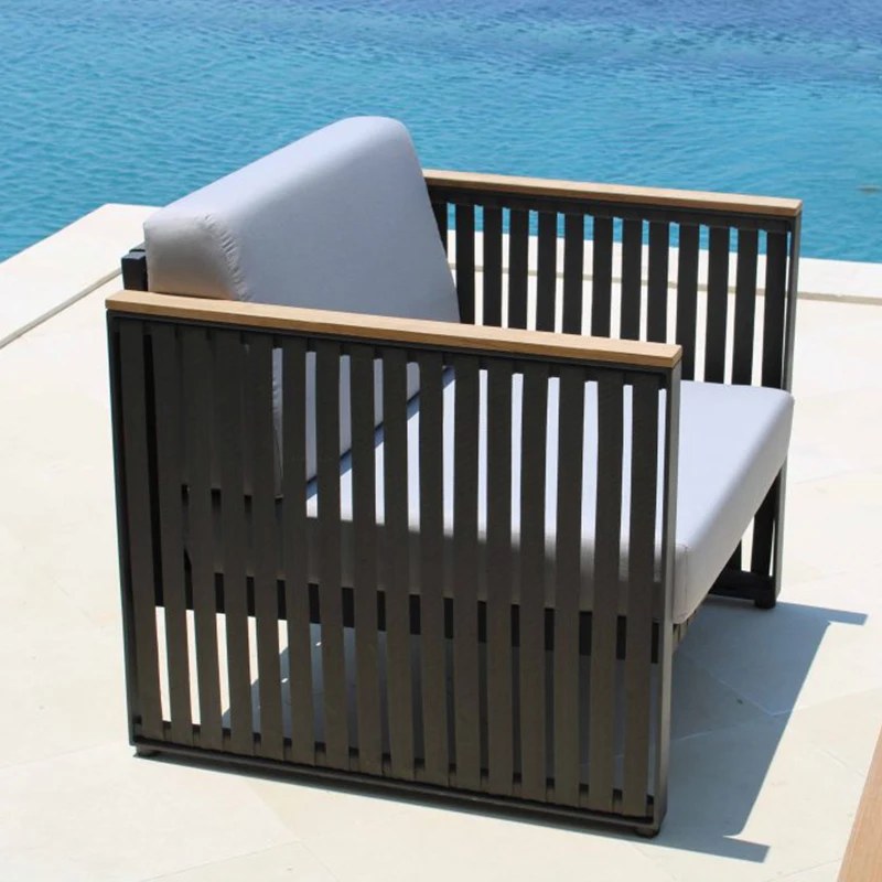 High End Outdoor Patio Modern Sofa Sets Gardeners Eden Furniture Set