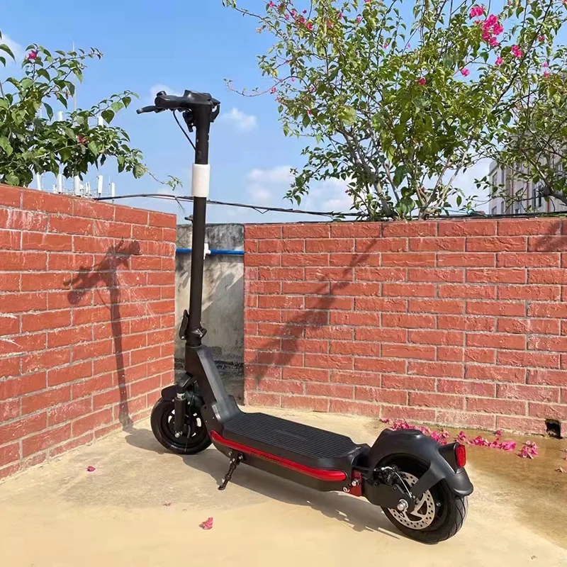 

PXID New Design Monopatin Electrico Adult E Scooter Foldable Kick Electric Scooter, Black;red;oem color