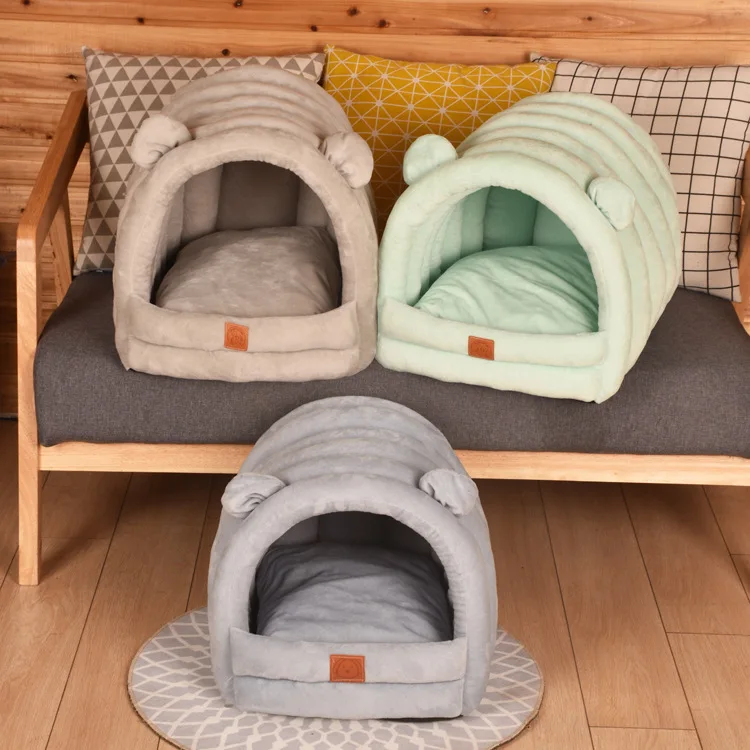 

The New Four Seasons Closed Cat Kennel Winter Warm Cat Villa Pet Cat House