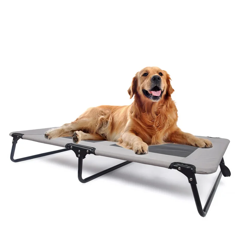 

ZMaker Amazon Hot Sell Elevated Dog Bed Outdoor Dog Cots Folding Pet Camping Bed