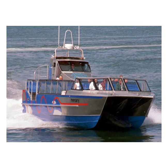 
30PAX Passenger Ferry for Tour Aluminum Catamaran for Whale Watching Water Bus Island Cruising 