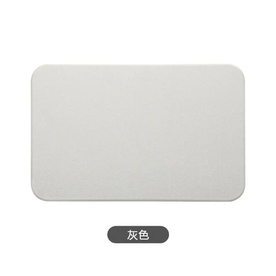 

Wholesale custom print logo quick dry non-slip bathroom diatomite stone bath mat