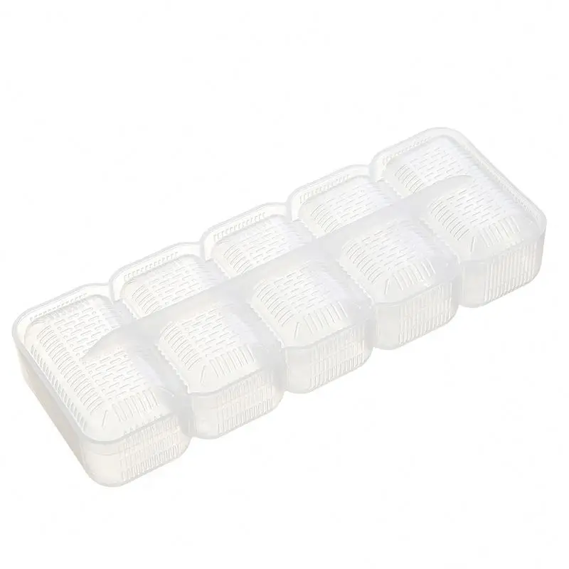 

Sushi lunch box HOPjb plastic mold making, Transparent