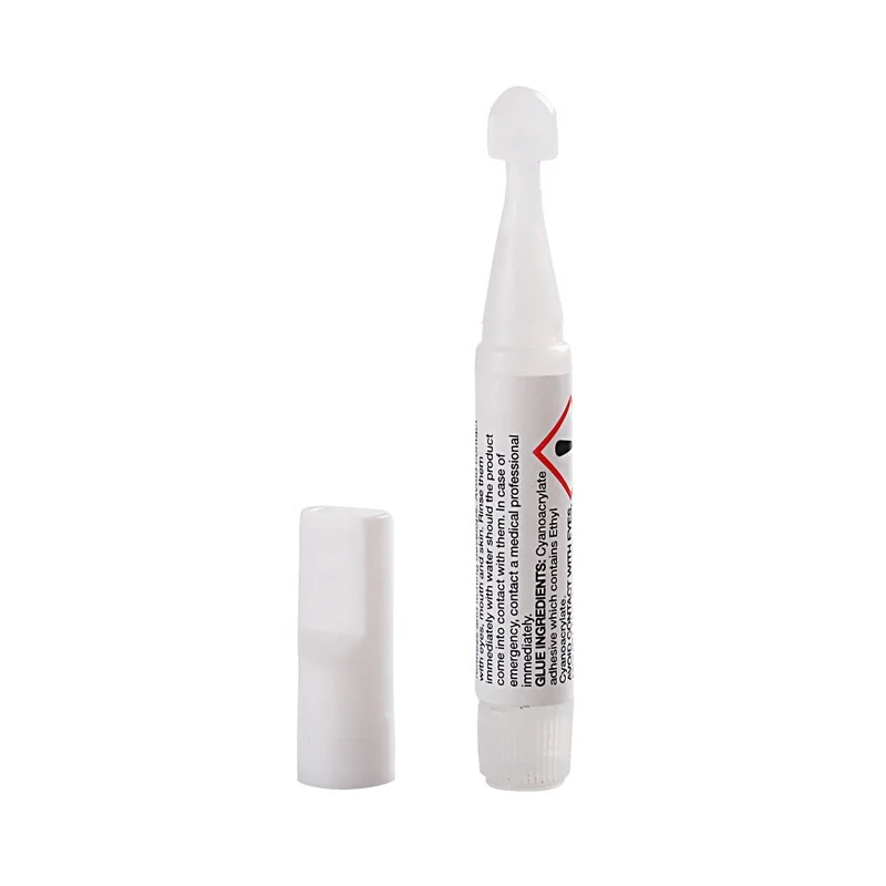 

Mini Glue 2g Small Pink Tube Nail Glue For Tips In Bulk