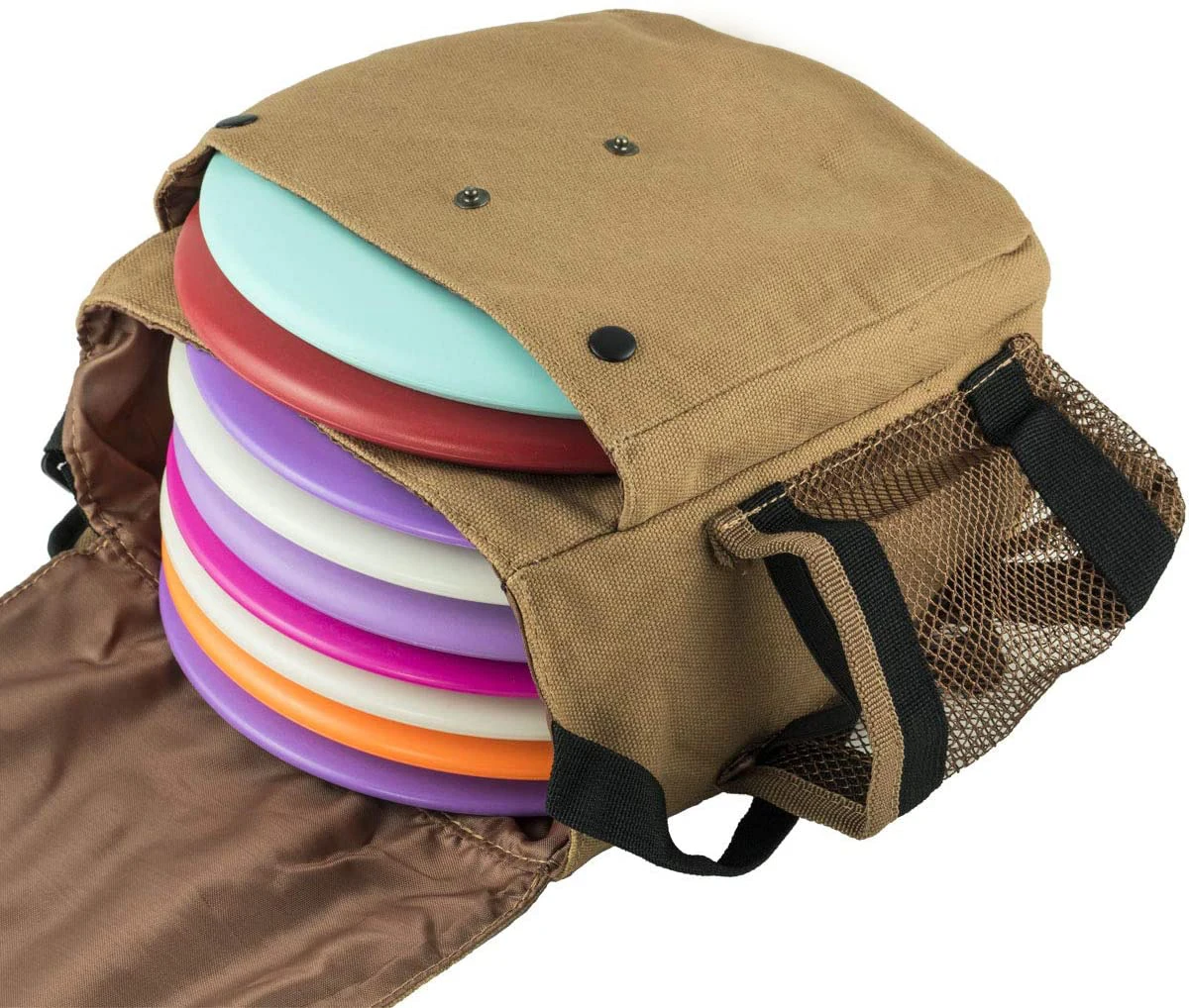 Wholesale Golf Bag Canvas Disc Golf Bag Fits 68 Discs Holder Crossbody