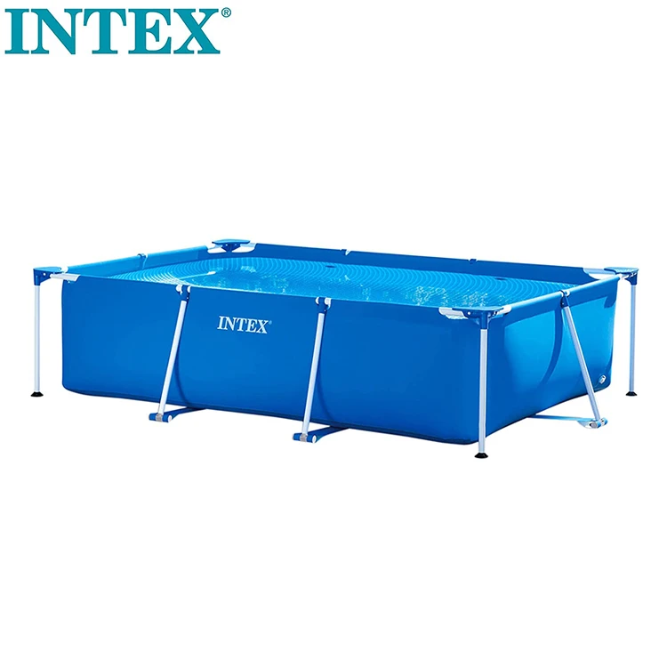 

Wholesale Intex 28272 Easy Set Rectangular Frame 300x200x75CM Big Folding Swimming Pool, Blue