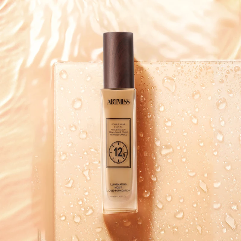 

Natural organic oem 12 hours long lasting makeup nourishing matte liquid foundation