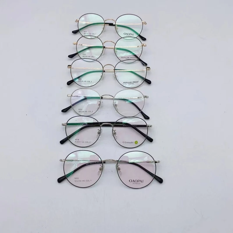 

The new fine frame retro ancient ways glasses frame wholesale tide men and women metal frame mix batch literary myopia glasses f