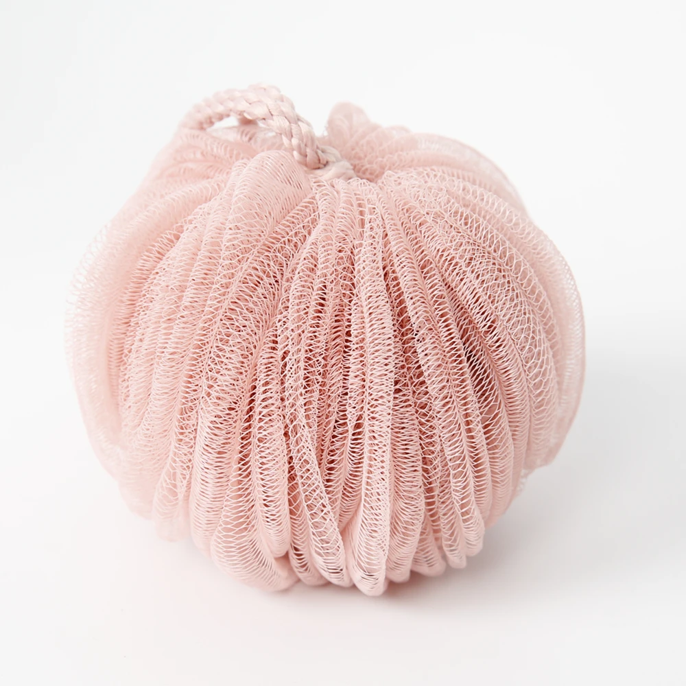 

Wholesale Eco-friendly Colorful Shower Loofah Puff Mesh Bath Sponge, Customized