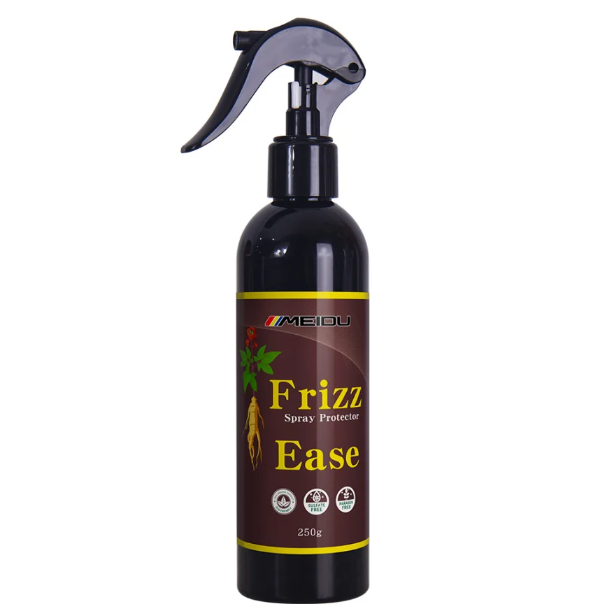 

anti frizz hair styling spray