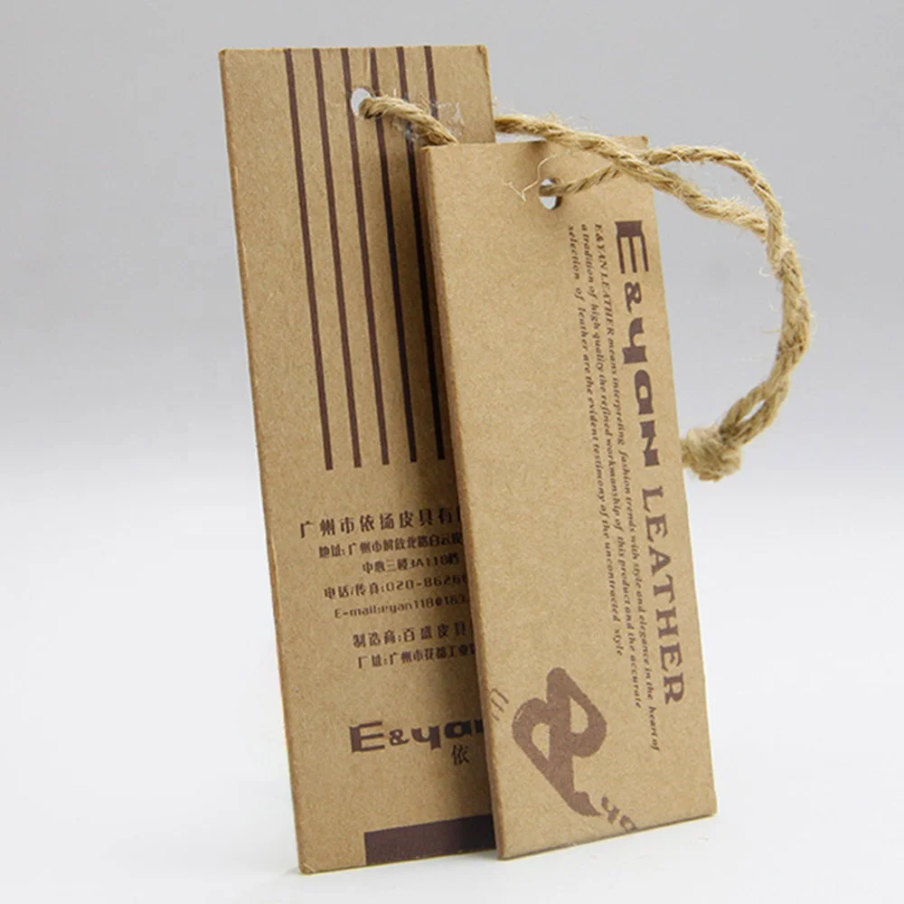 garments hang tag