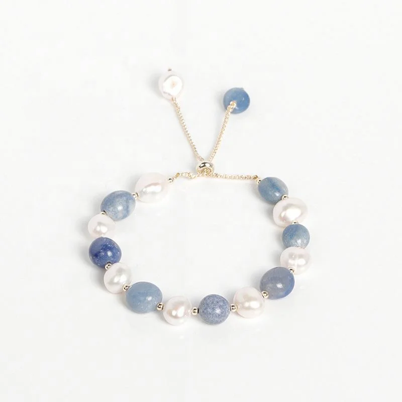 

Freshwater Pearl Jade Bracelet Fashion Personality Women's Bracelet, As the picture shows