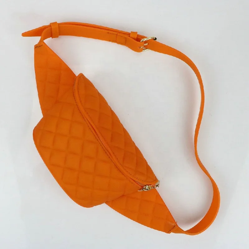 
New designer sports waist bag Diamond lattice utility jelly purse Fashion matte color fanny pack 