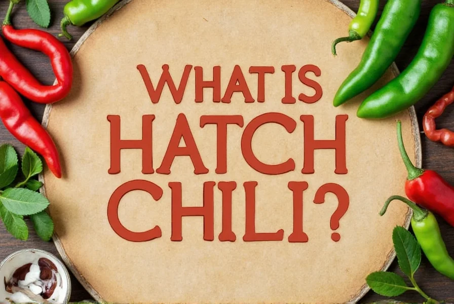 Hatch chili in a kitchen