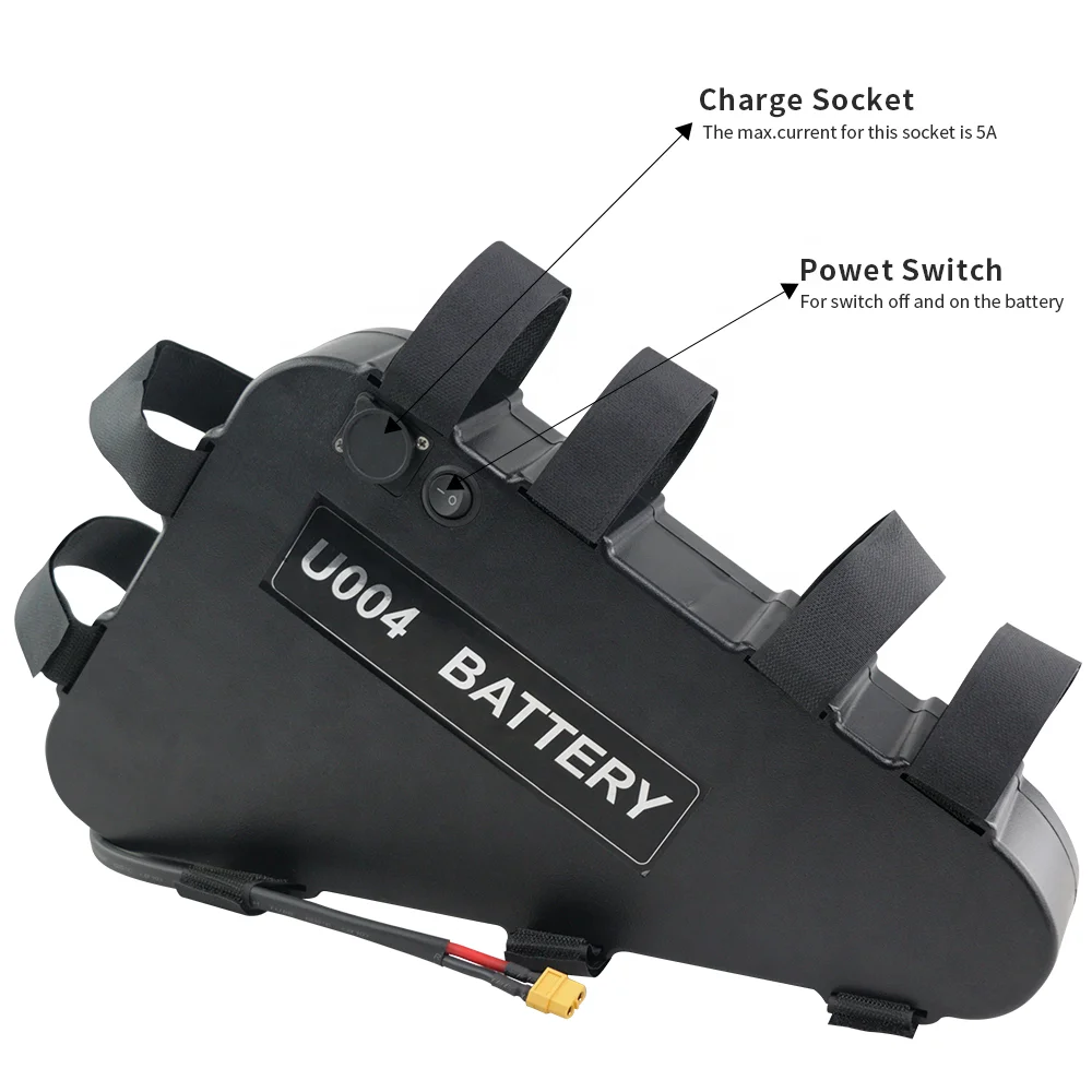 

USA Free Shipping Tesla 21700 lithium Ion 72V20Ah Triangle Battery Pack For Ebike bicycle bike