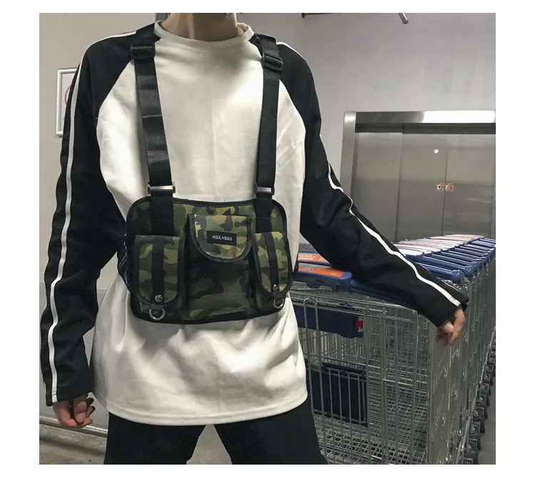 Chiterion Oxford Sports Chest Rig Bags Tactical Crossbody Streetwear ...