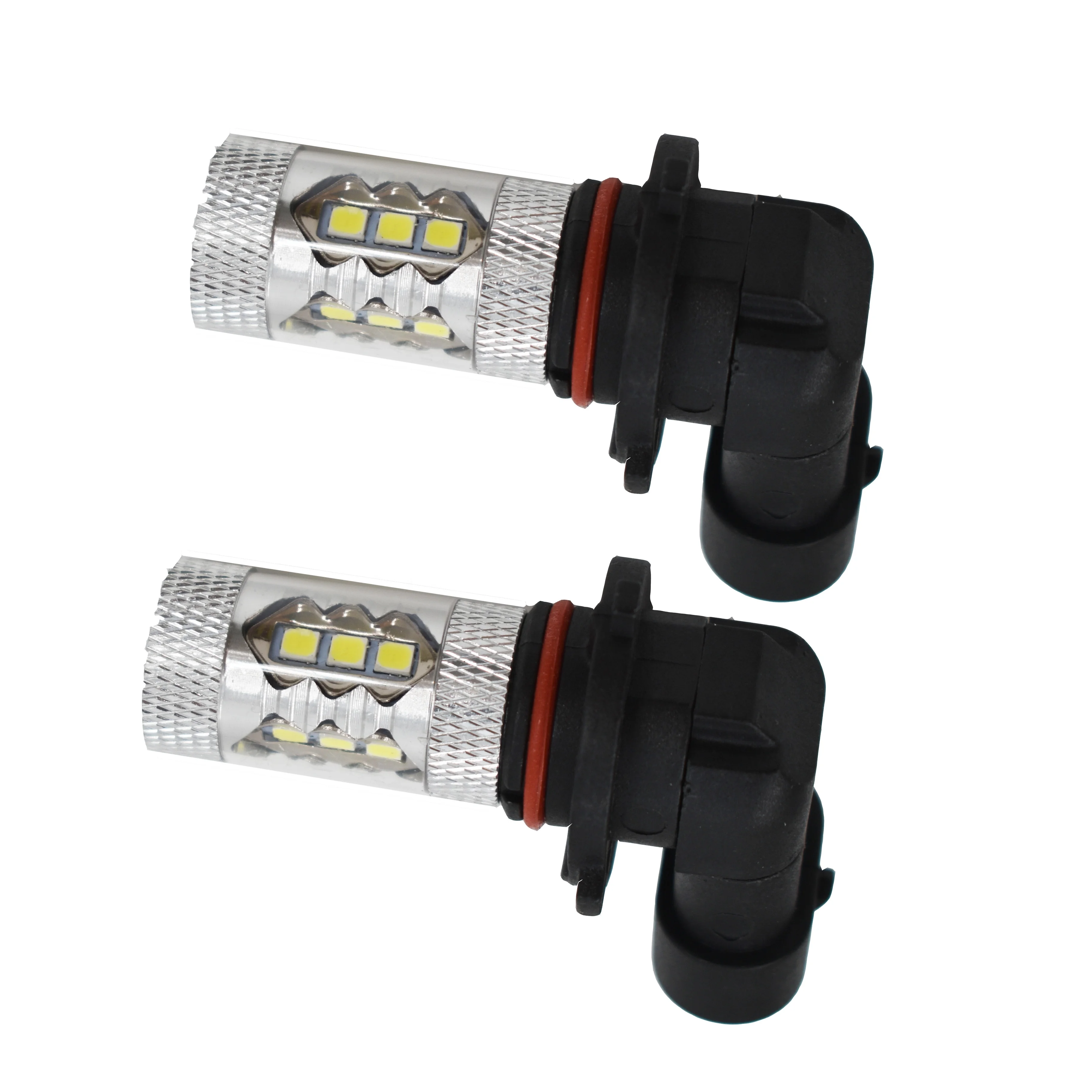 Fog Lights LED Bulb 6000K White 80W H10 9145 For Chevrolet Silverado 2003 - 2006