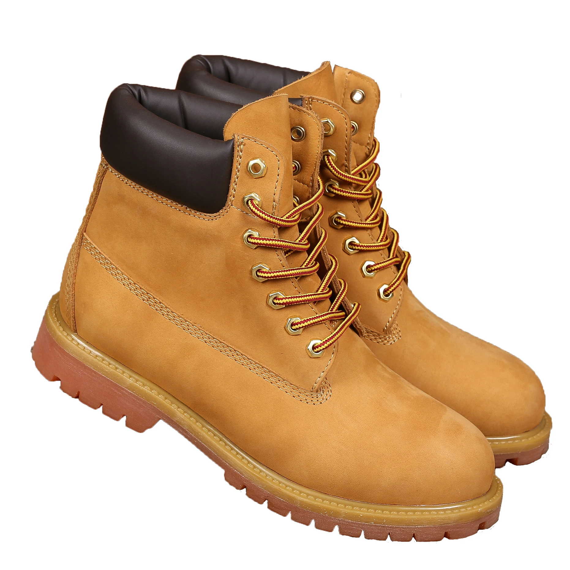 

Men's boots Genuine Leather Rubber Outsole Material Lace-up simplicity