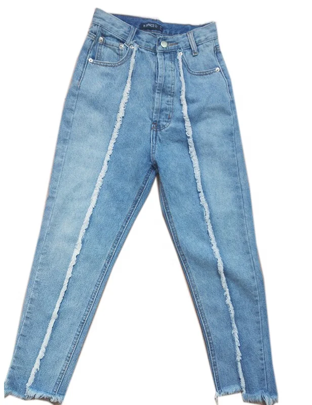 cut and sew jeans
