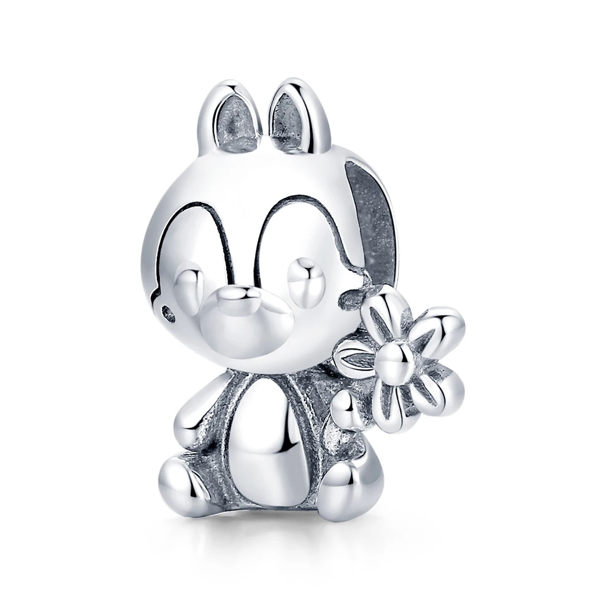 

SCC1868 Trendy silver jewelry 2021 925 sterling silver cute boy squirrel charms