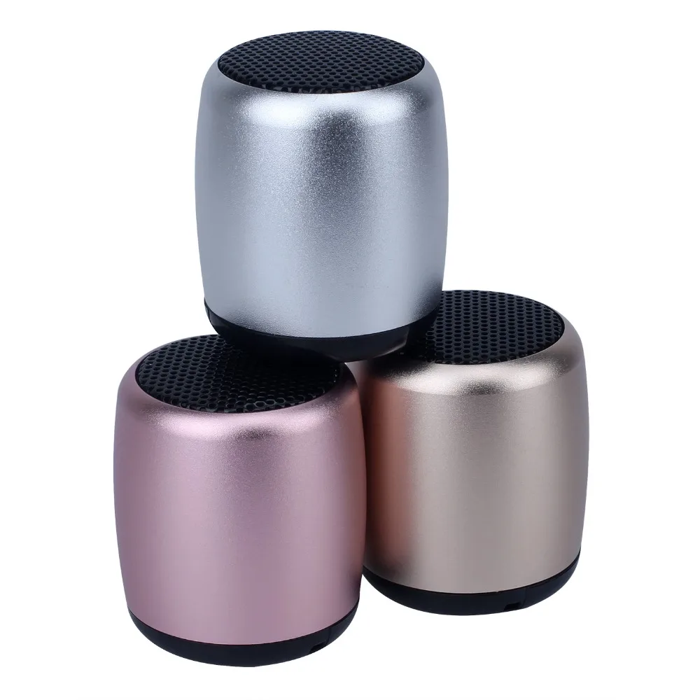 

promotion Gifts cheap Portable Stereo mini Aluminum speaker