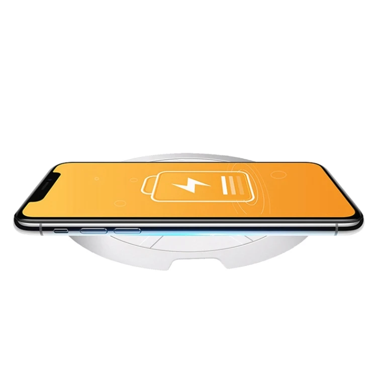 

Professional High Quality Stock offer 964 Qi Standard 10W Lightweight Portable Smart Wireless Charger