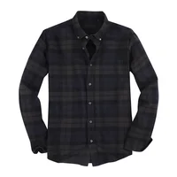 

2020 Ready to Ship Casual Mens Shirts High Quality Slim Fit Long Sleeve Plaid Flannel Shirt for Men