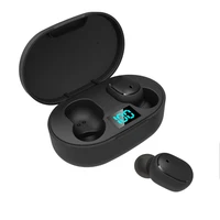 

E6S TWS waterproof bluetooths Wireless earphone 5.0 LED power display in ear Earbuds headphones For Xiaomi Redmi Airdots