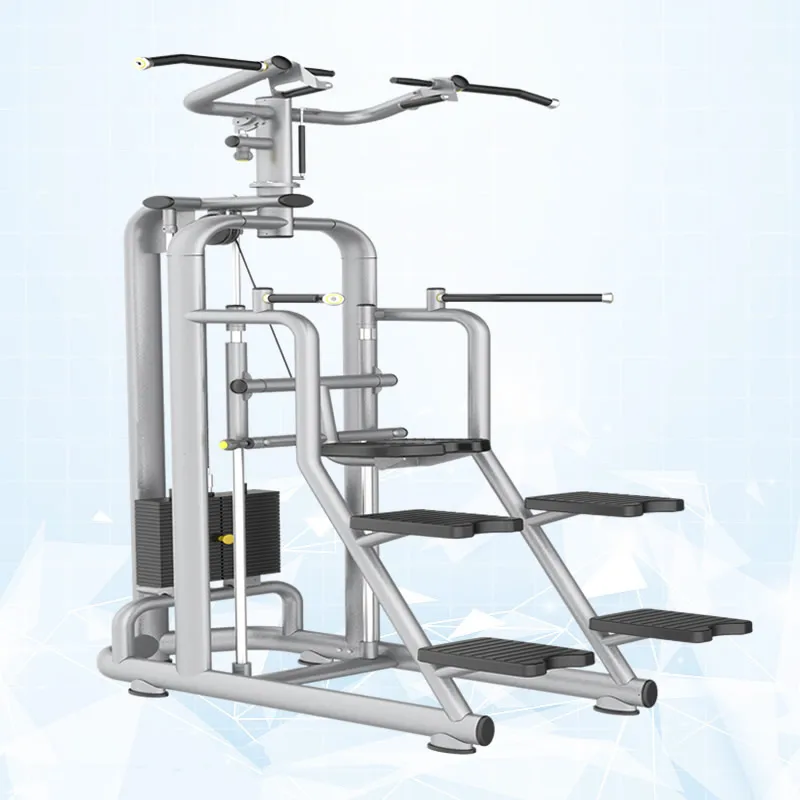 

China fitness equipment assisted chin up/dip health exercise sport machine for gym and home use
