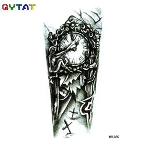 Wholesale QYTAT Men's Non-toxic Temporary Waterproof Body Cool Designs Arm Tattoo 2