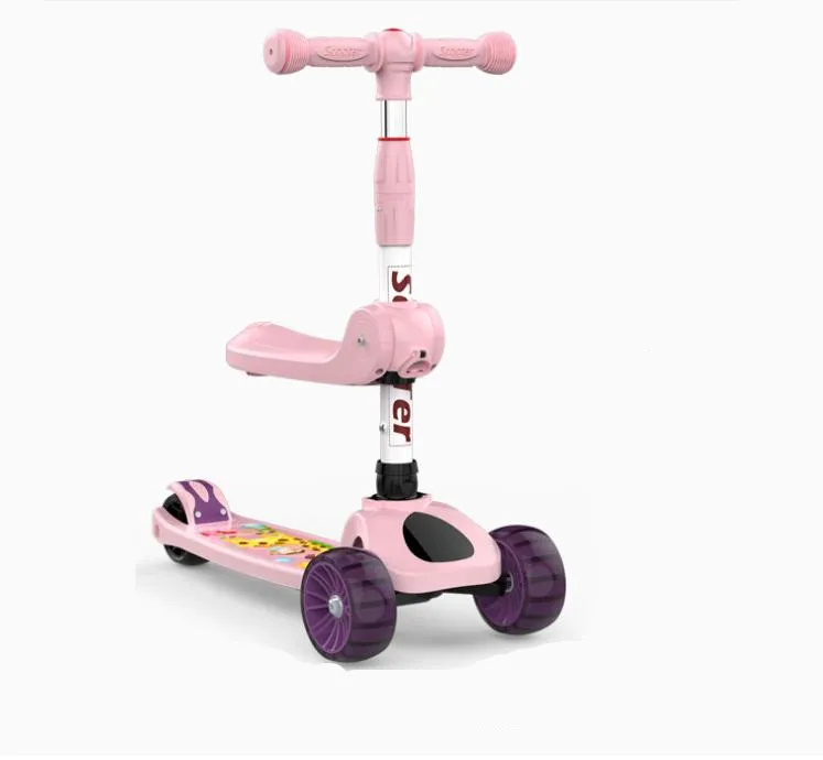

2020 Manufacturer Wholesale 3 in 1 Folding Baby Balance Bike/Kids Scooter