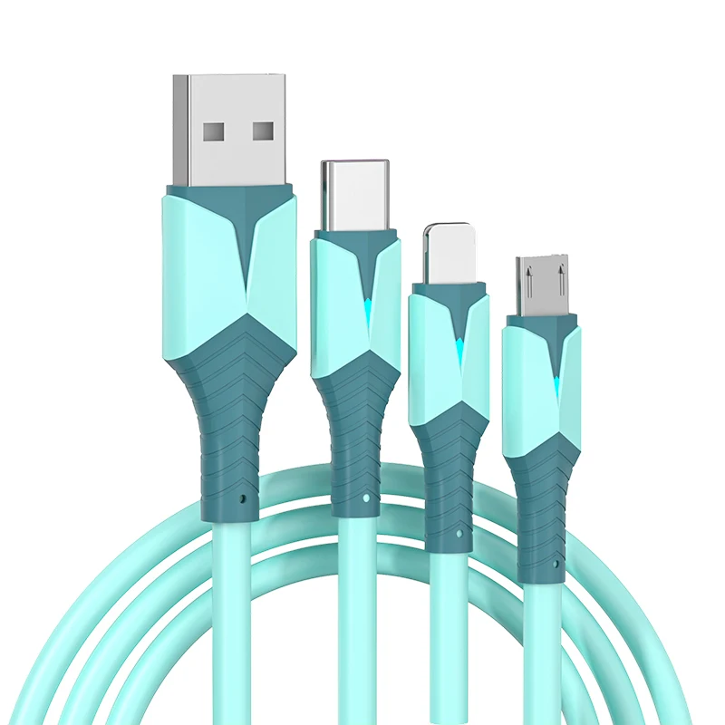 

Rohs Certification Accepts Customization With Large Inventory 3 In 1 Cable