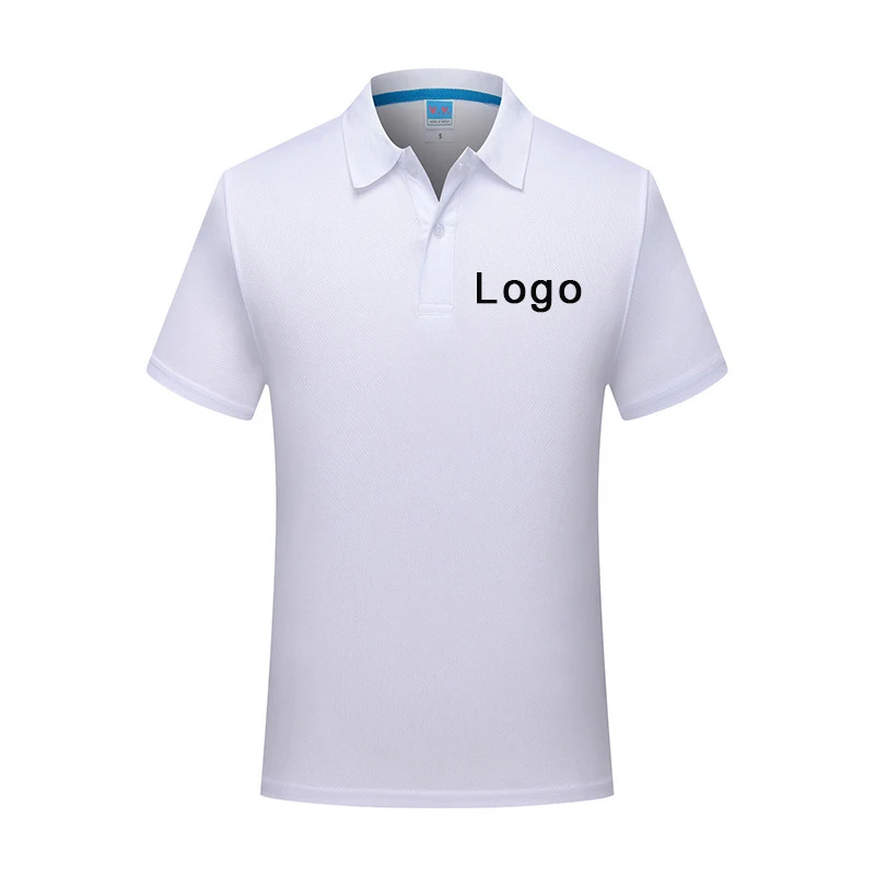 

Wholesale Quick Dry 100% Polyester Custom Logo Dry Fit Golf Sports Couple Shirt Design Polo T Shirt, Customized color