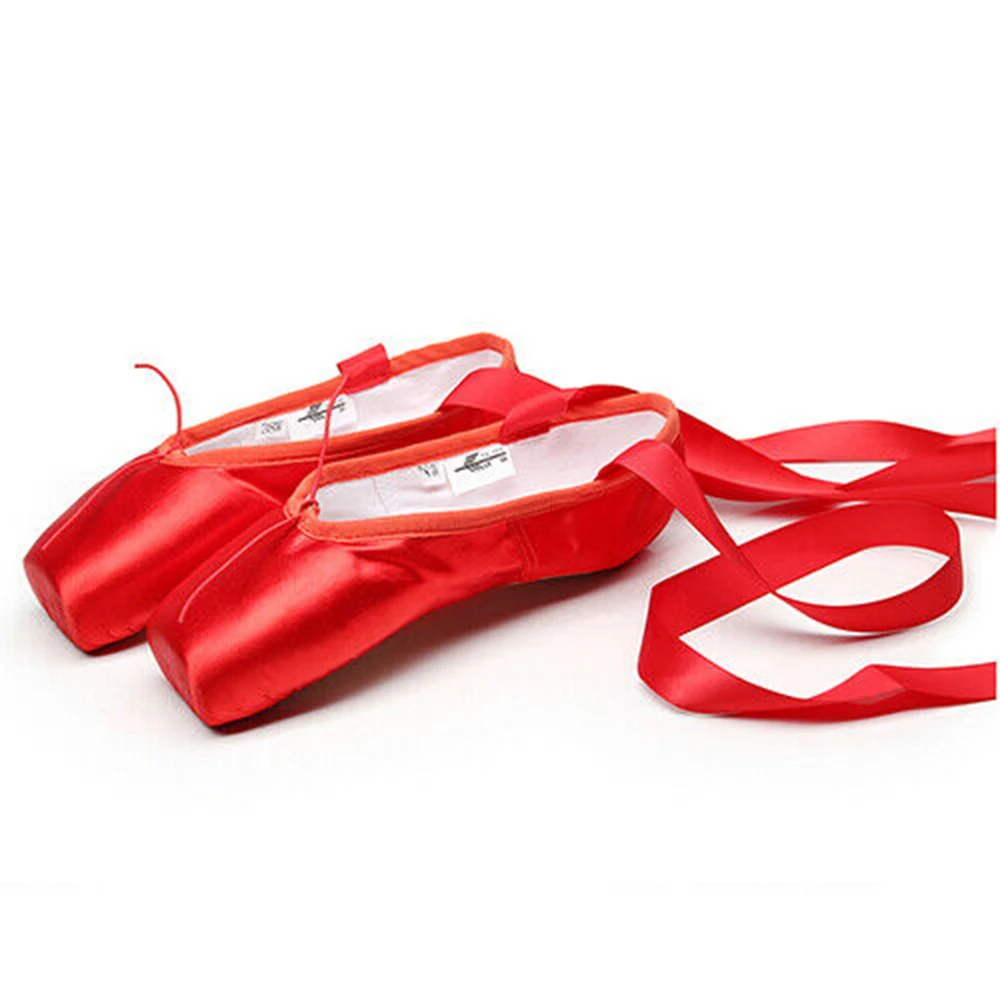Hot selling fashion girls training dance flat soft-soled pointe ballet dance shoes dance shoe.jpg