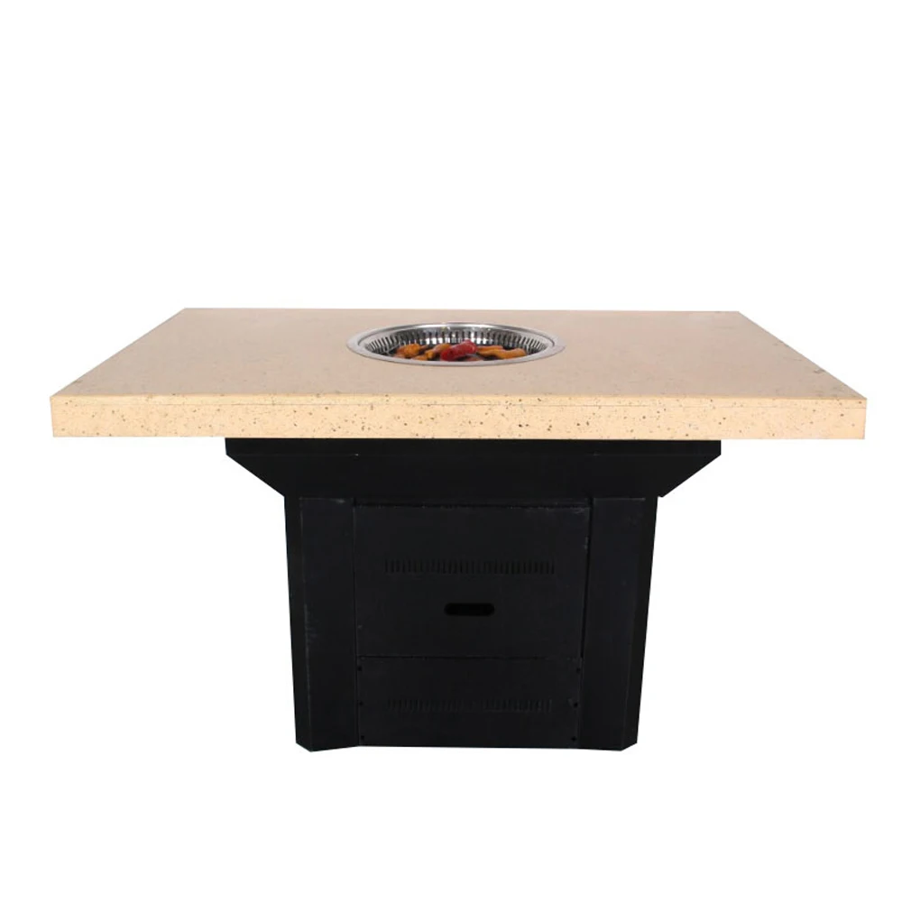 

Commercial Grill Indoor korean barbecue BBQ Grill table for restaurants, Customerised