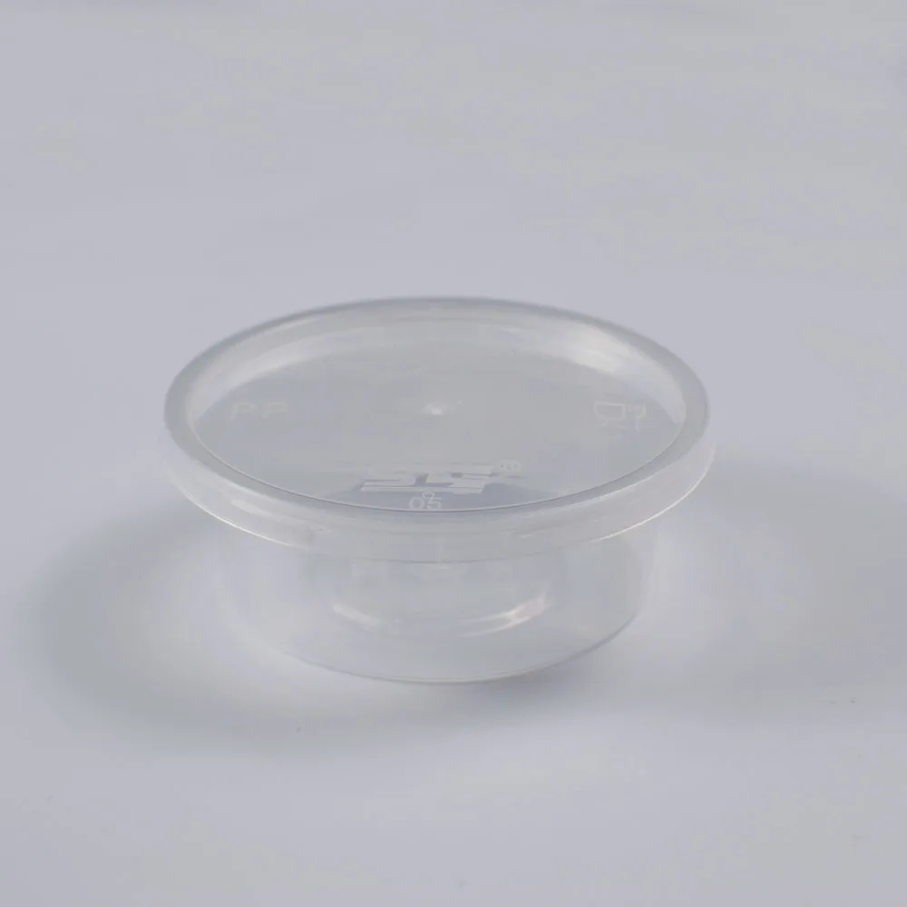 

2oz pet material disposable sauce cup with lid for dressing sauce salad sauce take awaycontainer