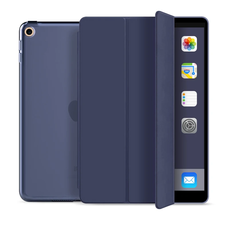 

Trifold Smart Hard PC Cover Light Weight Auto Sleep and Wake For ipad 10.2 Case