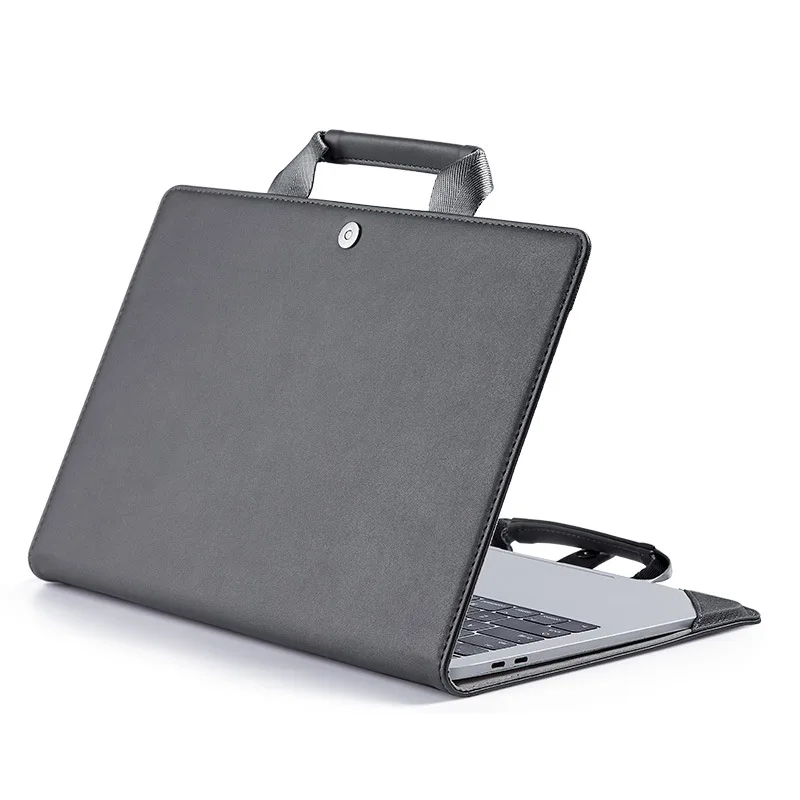 

Computer package Laptop Tablet bag Sleeve 15.6 Inch for HP Dell Asus 13.3 in for MacBook protective cover PU Leather case Bag