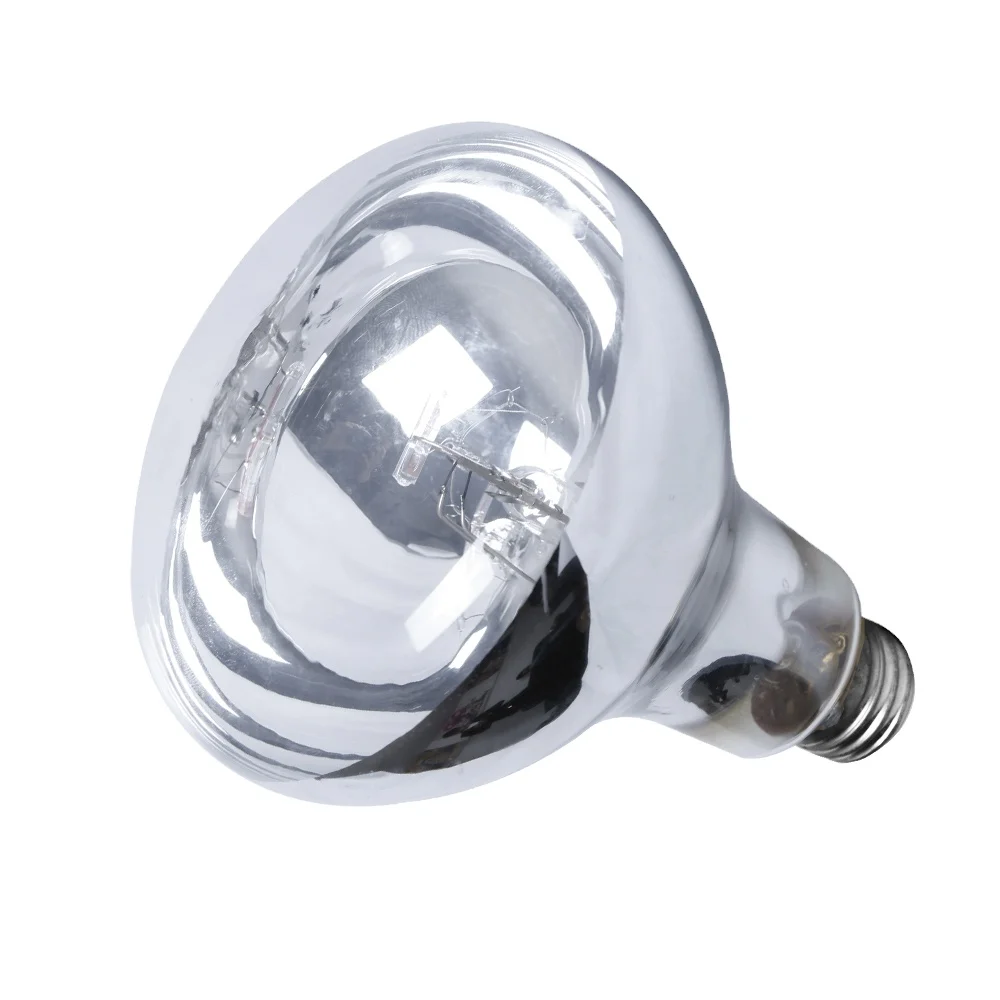 

Full spectrum R80 R95 R115 PAR38 80W 100W 125W 160W reptile light bulb uvb uva and heat, White