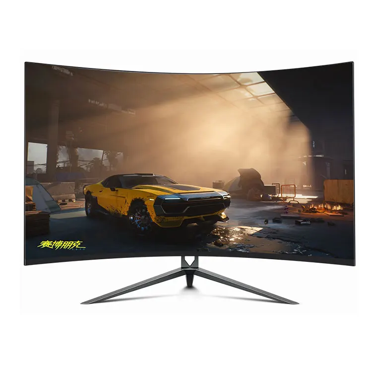 

Lowest price 32 inch fhd 1k curved lcd gaming monitor 144hz with DP1.4 cable