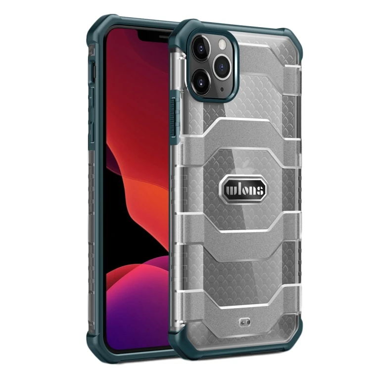 

Wlons Explorer Series PC TPU Protective Case For iPhone 12 / 12 Pro(Dark Green)