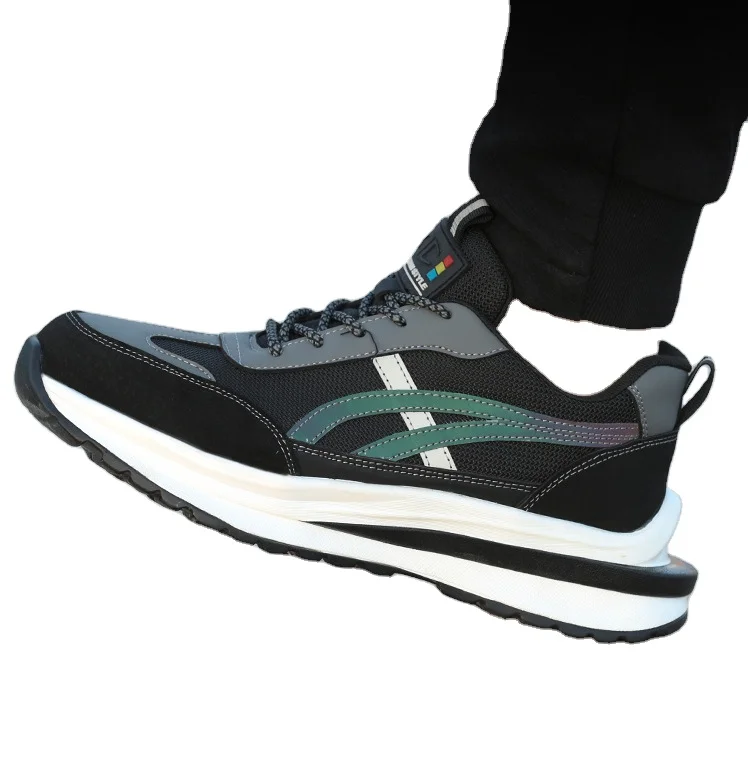 

2021 New Fashion Shoes Men Sport Sneakers Casual Safety Shoes Breathable For Men