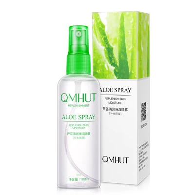 

100ML Natural Aloe Vera Moisturizing Spray After Sun Repair Hydrating Spray Lavender Oil Control Toner Face Mist Spray