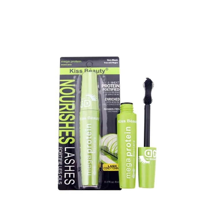 

Hot Selling Waterproof Quick Drying 3D Fiber Thick Eyelash Mascara, Black