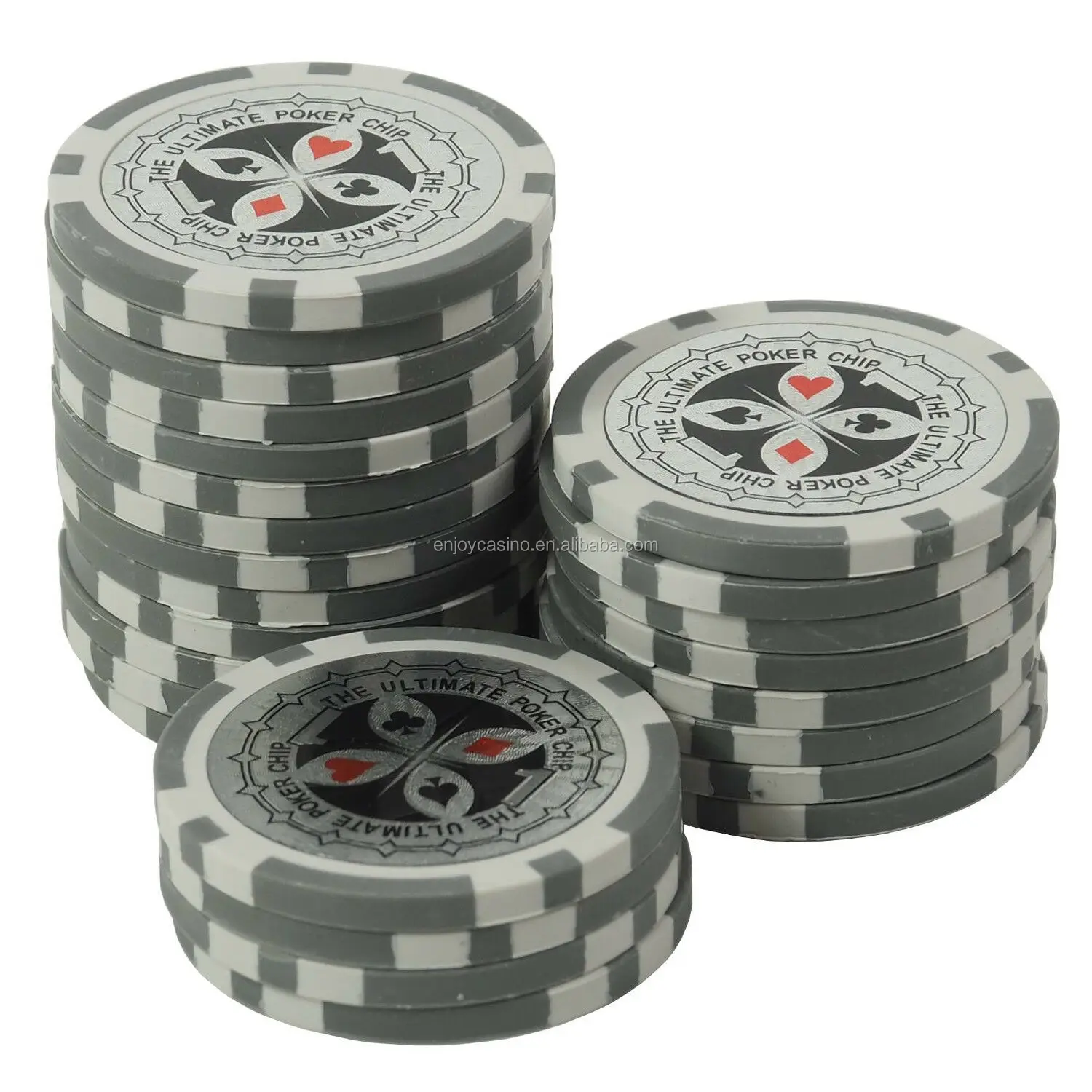 Poker Chips 13.5g Custom Metal Core Casino Ultimate 1 To 50000 Buy