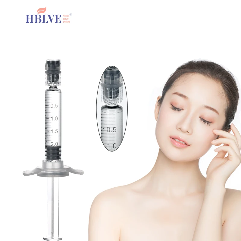 

Low price 2ml derm model Facial HA Filler hyaluronic acid injection with two free needle